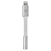 Nedis Adaptateur Apple Lightning Apple Lightning 8 broches mâle - 3,5 mm fe