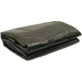 vidaXL Couverture de piscine noire 356 cm PE