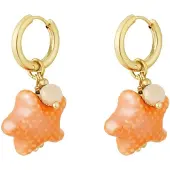 Cala Rose Boucles d'oreilles 'OCEAN STAR' orange