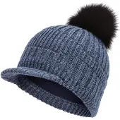 Marhatter Bonnet bleu denim