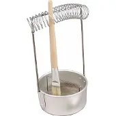 Creativ Company Support pour laveur de pinceaux avec récipient 10308 Laveur de pinceaux