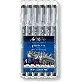 Staedtler Fineliner Pigment liner , diff. épaisseurs de ligne, set de 6 pièces 6