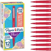 Paper Mate Flair Original Fiber Tip Marker Rouge Enfants