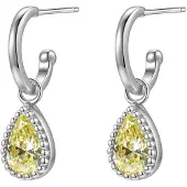 Hey Happiness Boucles d'oreilles 'August Birthstone' argent