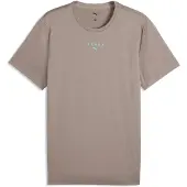 Puma T-Shirt fonctionnel turquoise / taupe