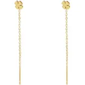 Cala Rose Boucles d'oreilles 'CLOVER' or