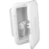 Nuova Rade Case Side Mount Extension Blanc with Hose