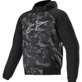 Alpinestars Chrome Camo Sport Sweat à capuche zippé de moto