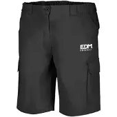 EDM Work Shorts Noir M Homme