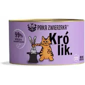 Paka Zwierzaka 12x200 g - Nourriture humide au lapin