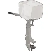 Talamex Housse De Protection Pour Moteur Hors-bord