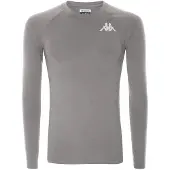 Kappa Vurbat Long Sleeve Base Layer Gris XL Homme