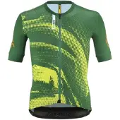 Mavic Aksium Graphic Short Sleeve Jersey Vert XL Homme
