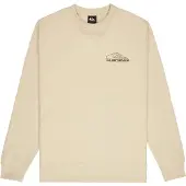 Quiksilver Basic Graphic Sweatshirt Beige M Homme