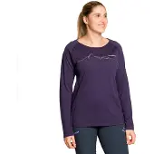 Trangoworld Meru Long Sleeve T-shirt Violet M Femme