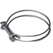 PLASTIMO Spiral Clamp 10 Units Argenté 34-38 mm