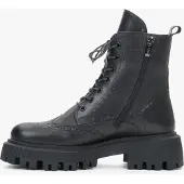 Estro Bottines à lacets '09-2314' noir denim