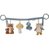 Little Dutch Jouet sensoriel Forest Friends pour landau, 0 mois+,