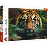 Trefl PUZZLE CUBES 1000 Tigre Sauvage 10798