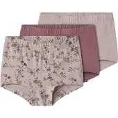Name it Sous-vêtements olive / mauve / violet pastel / blanc