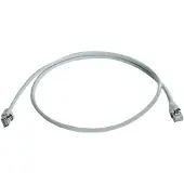 Telegärtner TEGA L00004A0093 Patchkabel Cat.6A(IEC) MP8 FS 500 LSZH-7m grau (L00004A0093)