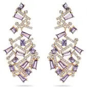 Avant Garde Boucles d'oreilles 'Irinaia' violet