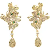 Avant Garde Boucles d'oreilles 'Valeria' or