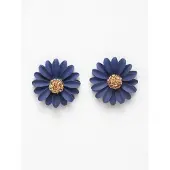 Avant Garde Boucles d'oreilles 'Nicoletaa' bleu