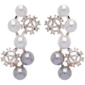 Avant Garde Boucles d'oreilles 'Ninama' rose clair