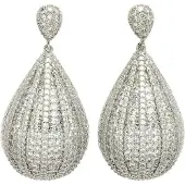Avant Garde Boucles d'oreilles 'Simonara' argent