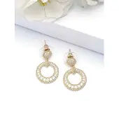 Avant Garde Boucles d'oreilles 'Simonaina' or