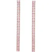 Avant Garde Boucles d'oreilles 'Dominika' rose clair