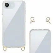 Selencia Coque arrière avec crochets amovibles Apple iPhone 17e / 16e - Transparent