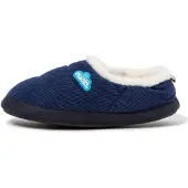 Nuvola Nuvola. Pantoufle 'Classic Cordy' bleu foncé