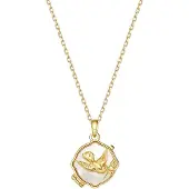 Hey Happiness Chaîne 'Serenity Locket' or