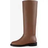 L37 HANDMADE SHOES Boots 'SIMPLE' noisette