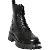 Yoxeone Boots 'WING COMMANDER' noir