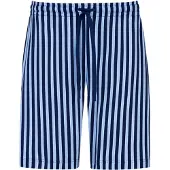 Mey Pantalon de pyjama 'Graphic Stripes' bleu / blanc