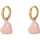 Cala Rose Boucles d'oreilles 'COEUR' rose