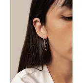 Hey Happiness Boucles d'oreilles 'Cascade' argent