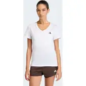 Adidas T-shirt fonctionnel 'Essentials' noir / blanc