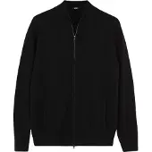 GOBI Cashmere Cardigan 'Women's Essential Cashmere Full-Zip Cardigan' noir