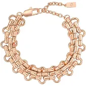 Hey Happiness Bracelet 'Interlocking' or rose