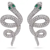 Avant Garde Boucles d'oreilles 'Beatala' argent