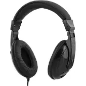 Deltaco Casque avec réglage du volume Câble de 2,5 m, noir