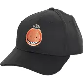 Difuzed Hommes, Casquette, ASSASSINATION CLASSROOM - Koro-Sensei - Casquette Ajustable Homme, Noir, (Taille unique)