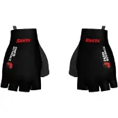 Santini Paris-roubaix 2026 Short Gloves Noir L