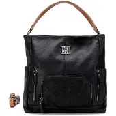 Refresh 183365 Shoulder Bag Noir