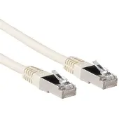 ACT 3.00m Cat6a SSTP PiMF 3m Cat6a S/FTP (S-STP) Ivoire Câble réseau (IB3603)