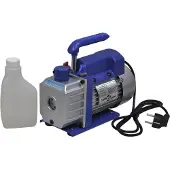 vidaXL Pompe à vide mono-étagée avec kit de manomètre de distribution à 2 voies